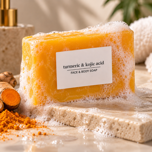 Savon Éclat Anti-Imperfections au Curcuma