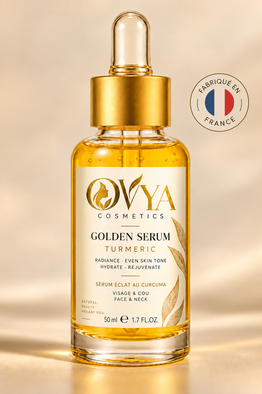 Sérum Anti-Taches & Repulpant au Curcuma — Collagène & Acide Hyaluronique