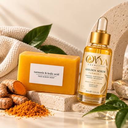 Routine Anti-Imperfections au Curcuma — Sérum + Savon